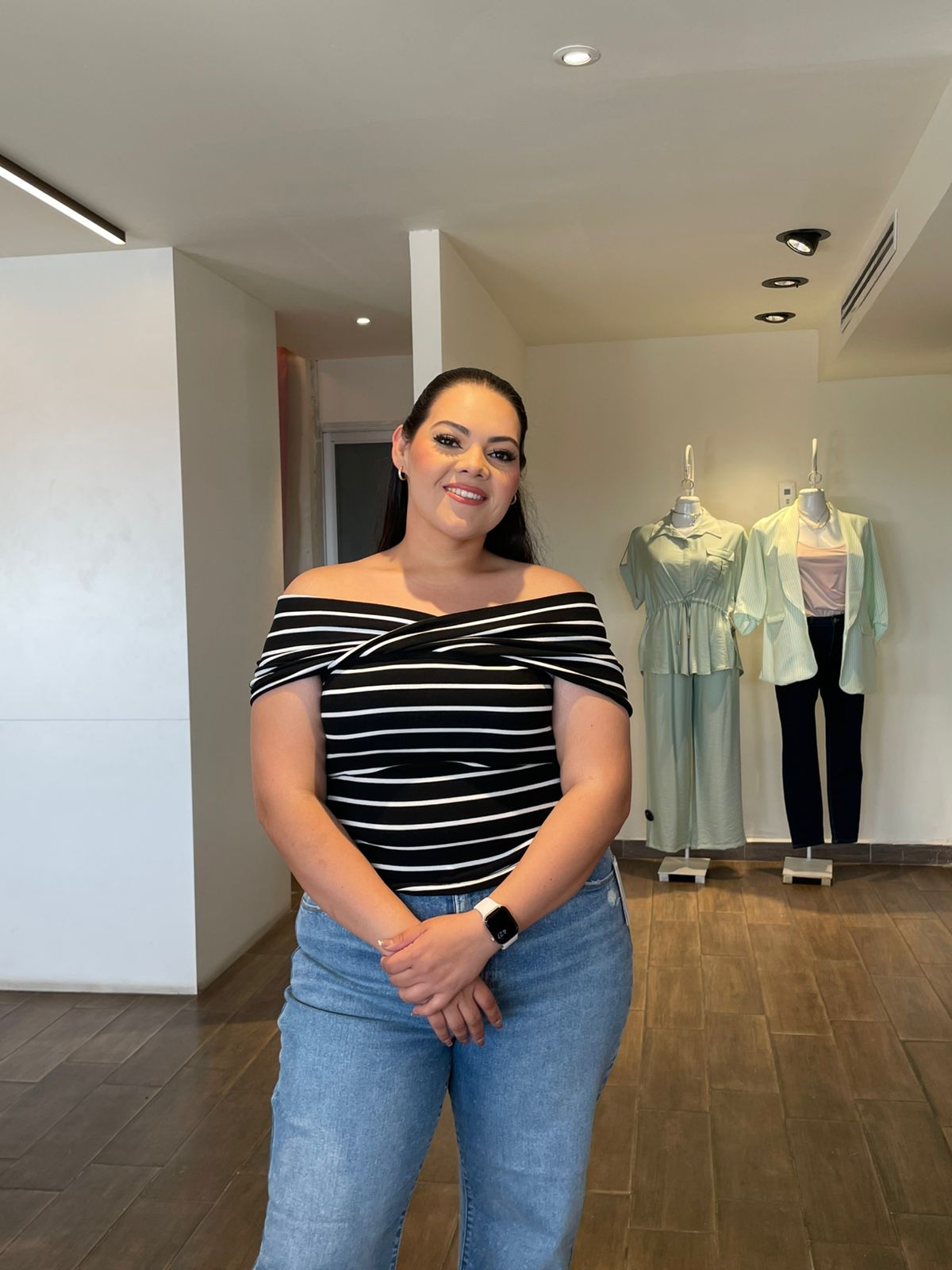 Blusa Estampada Off The Shoulders