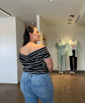 Blusa Estampada Off The Shoulders