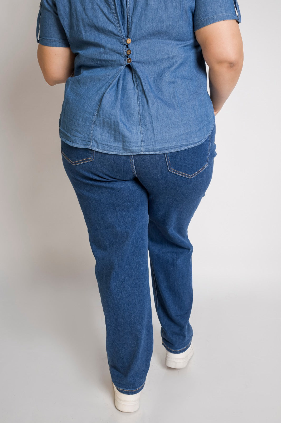 Blusa Mezclilla