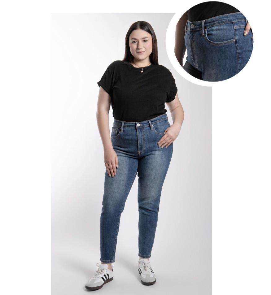 Jeans Skinny Deslavado