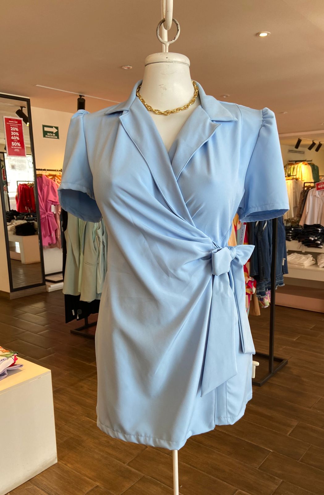 Jumper de short liso