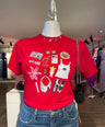 Camiseta Estampada Emoticones