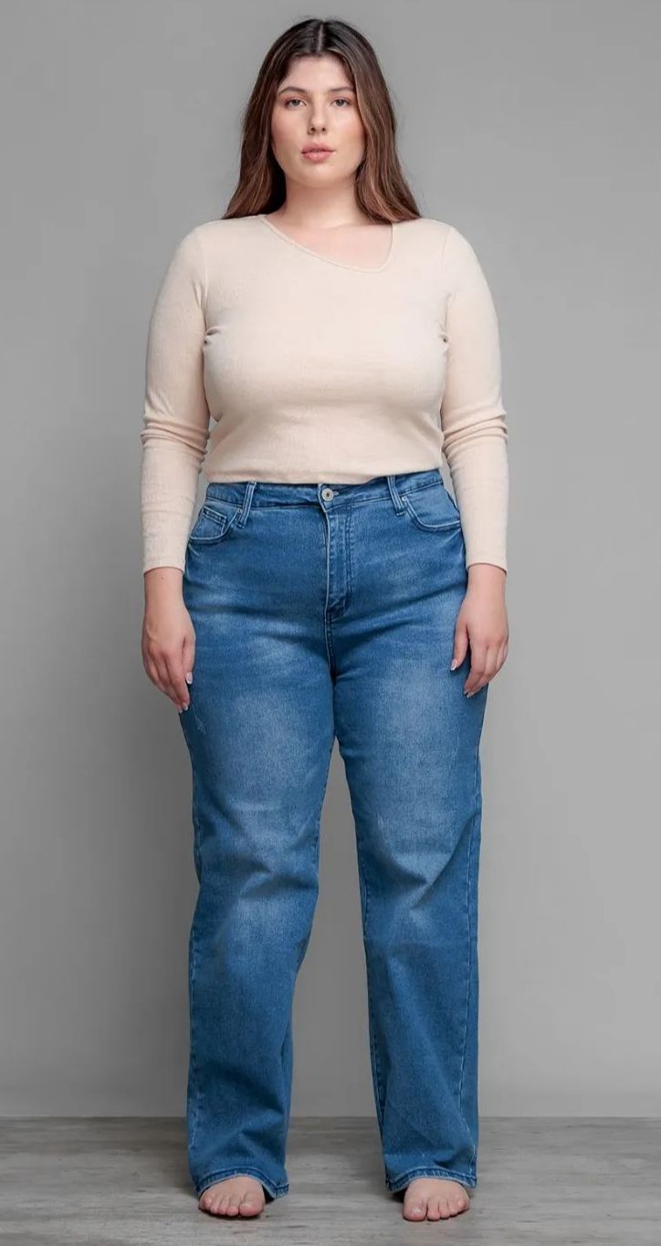 Jeans Corte Recto