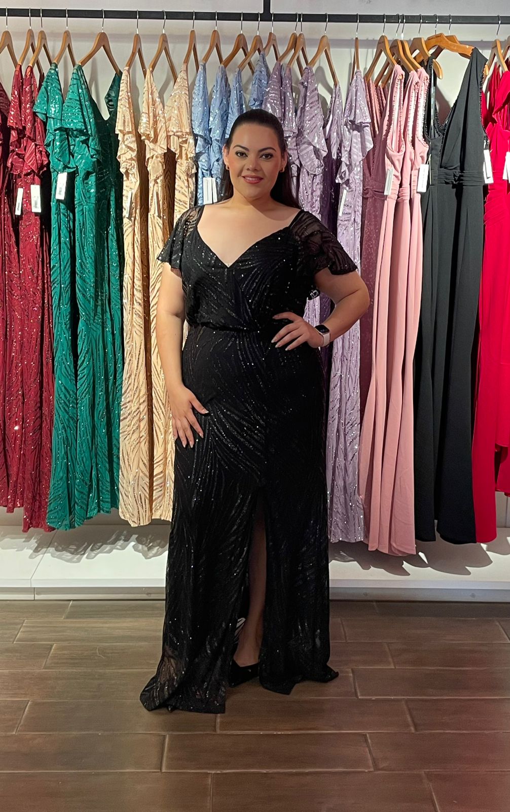 Maxi Vestido Abertura