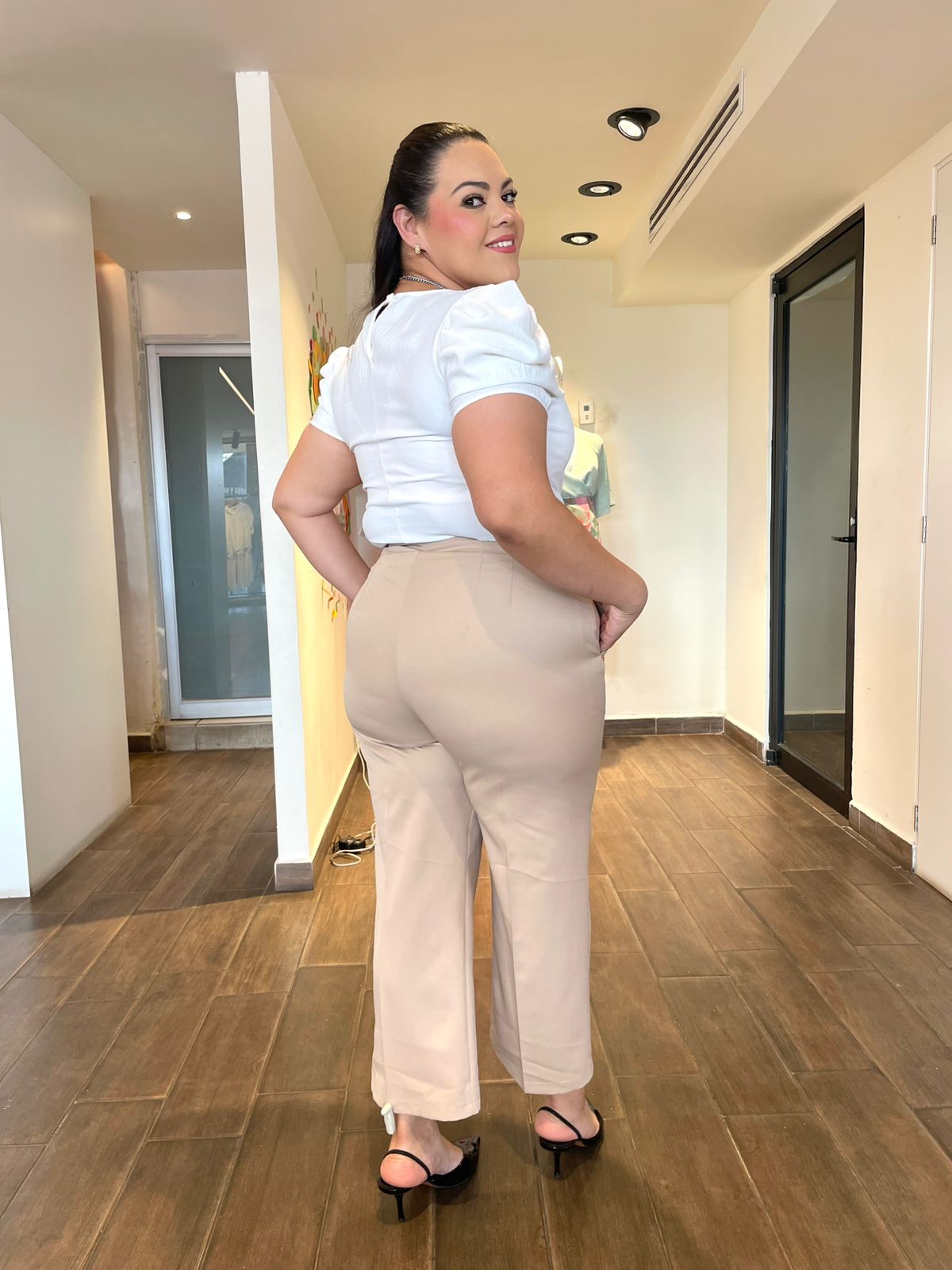 Pantalon Restir Recto Con Pinzas