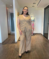 Set Pantalón Con Chaleco