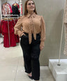 Blusa Moda Con Corbata
