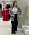 Blazer Animal Print