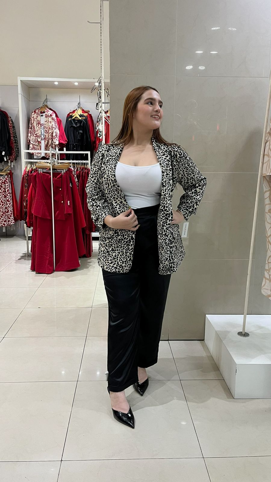 Blazer Animal Print