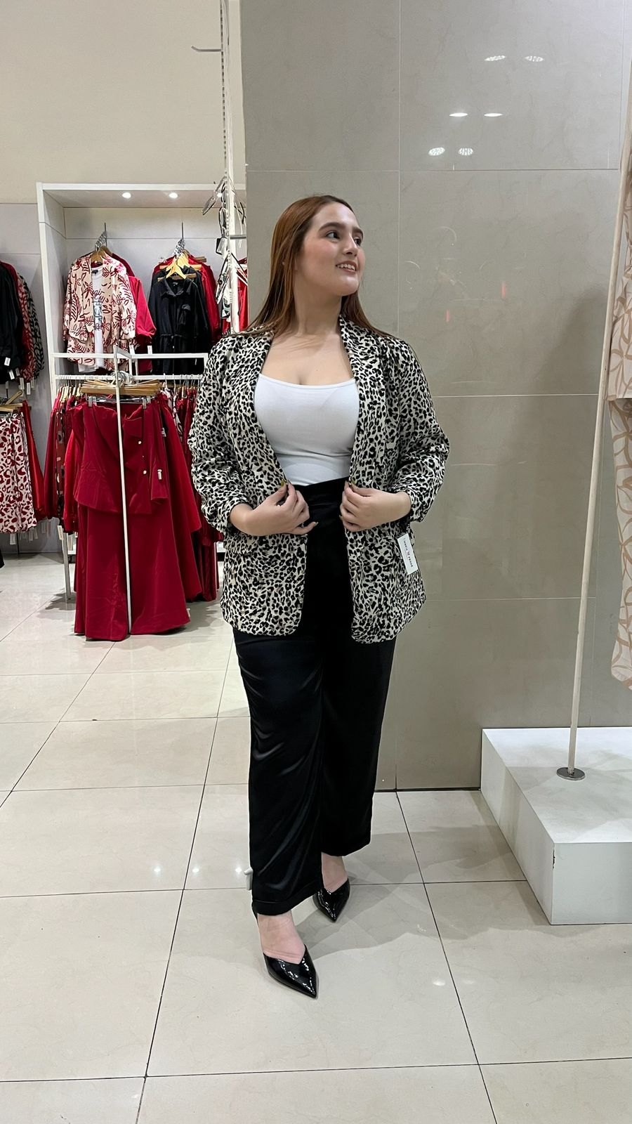 Blazer Animal Print