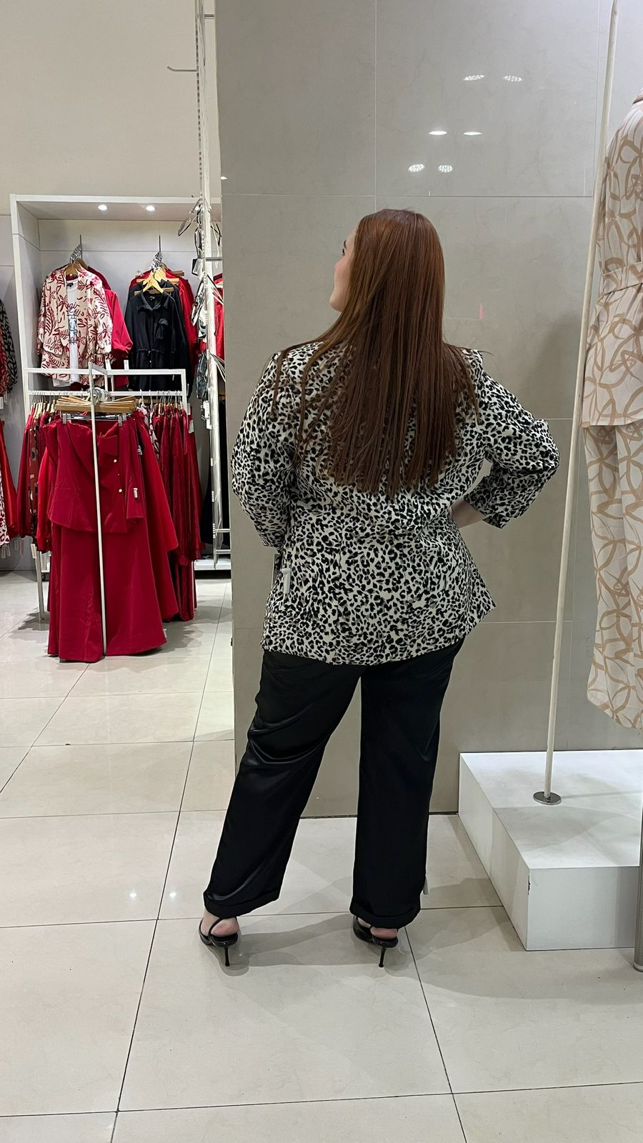 Blazer Animal Print