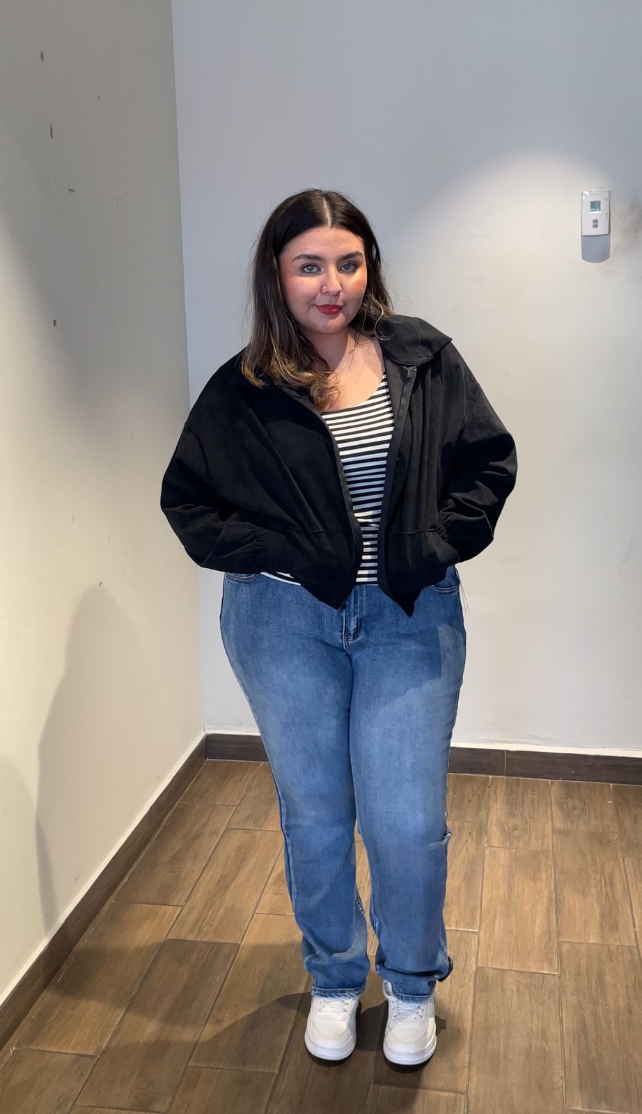 Chamarra de tipo pana