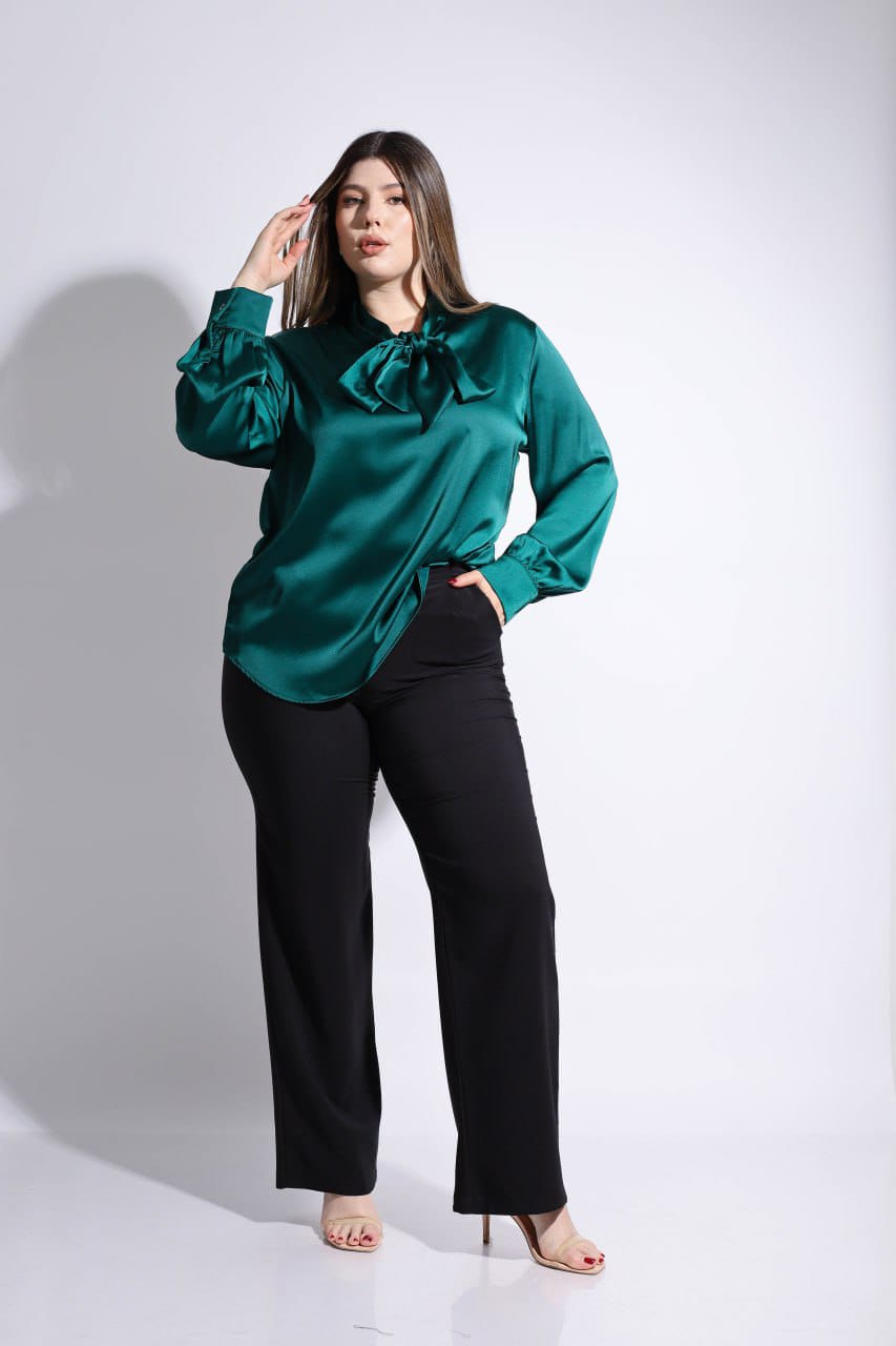 Blusa Moda Con Corbata