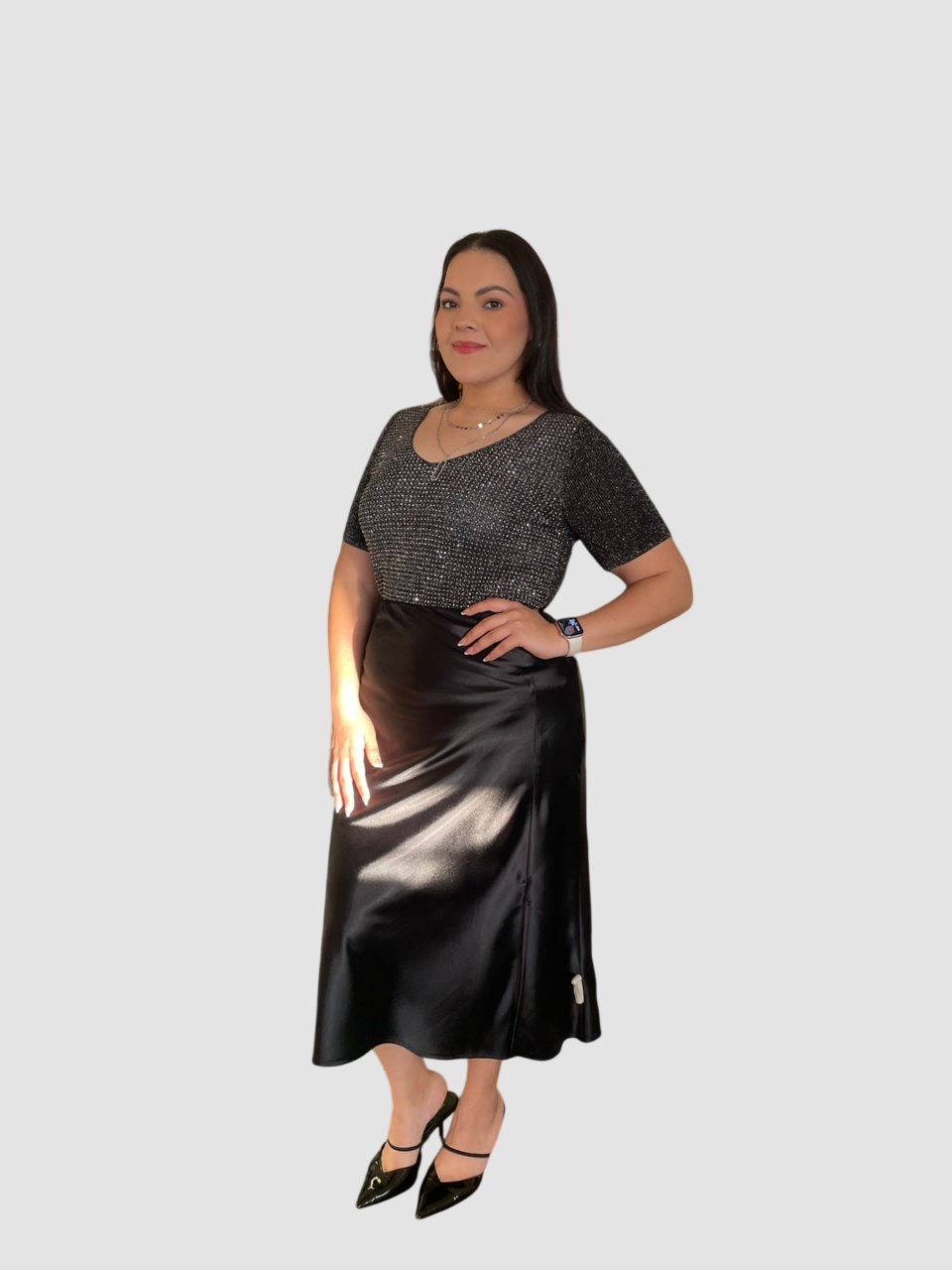 Blusa  Fiesta Brillosa