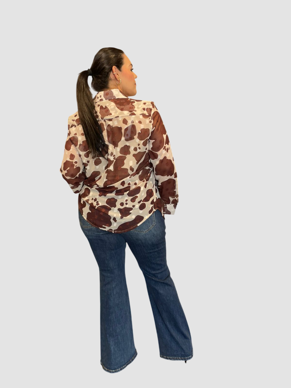 Blusa Animal Print Vaca