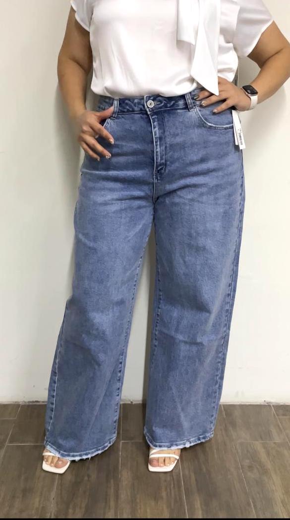 Jeans Mezclilla Wide