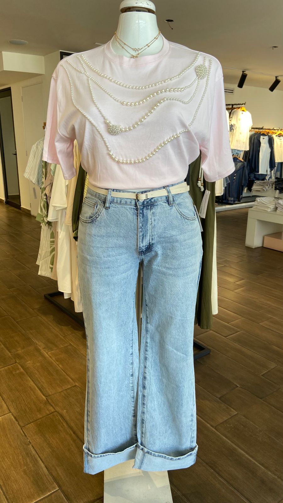 Jeans Mezclilla Wide