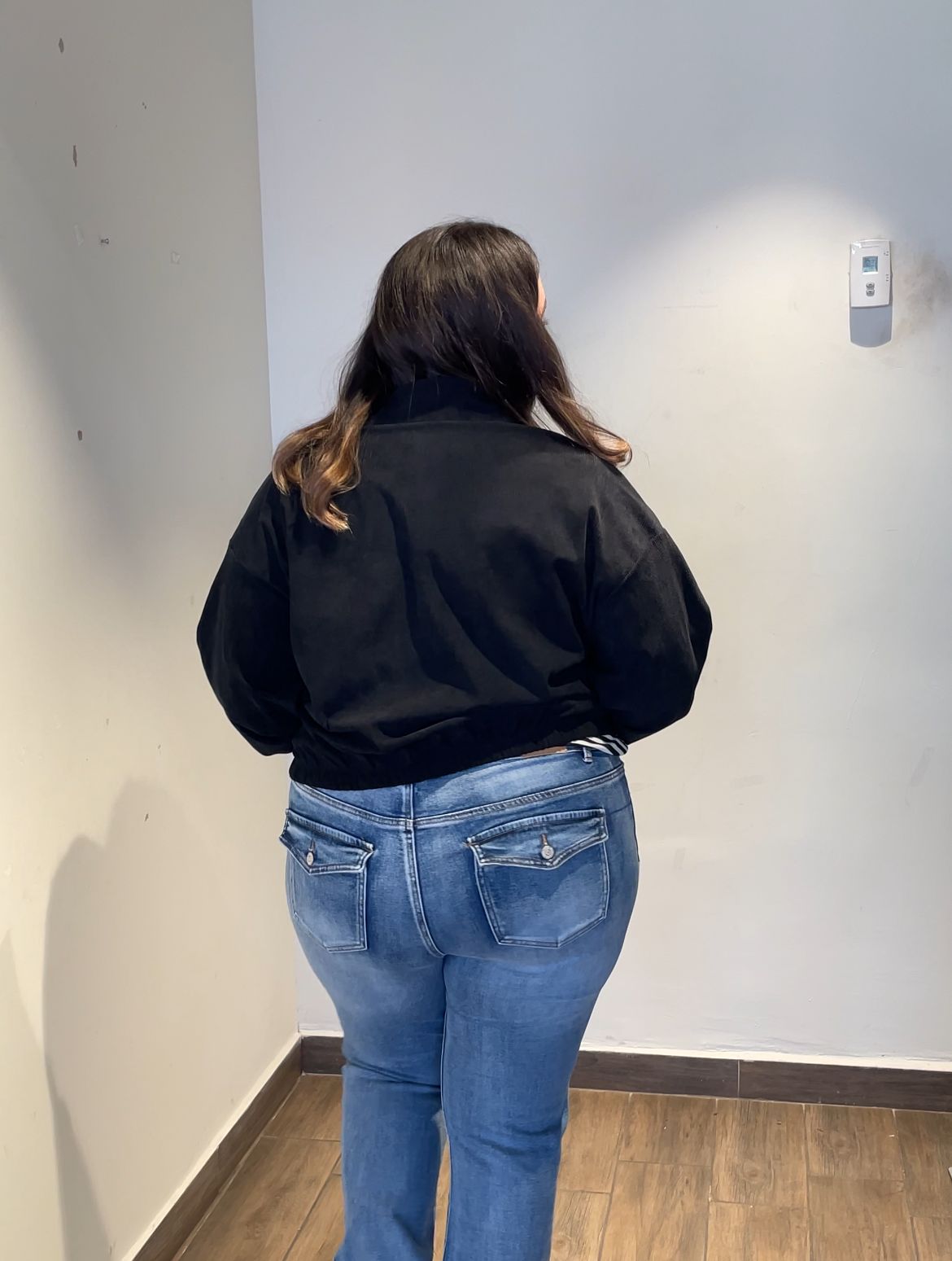 Chamarra de tipo pana