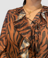 Blusa Animal Print Cebra
