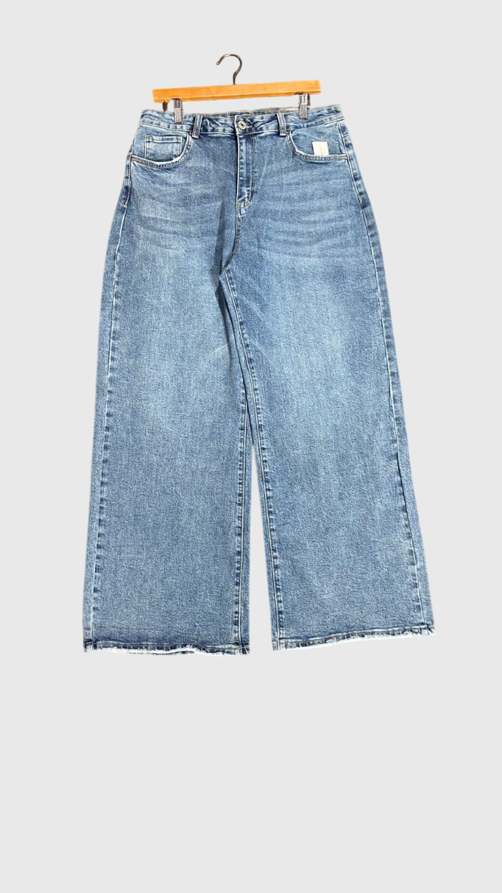 Jeans Mezclilla Wide