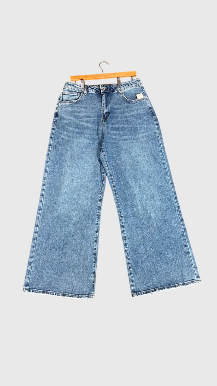 Jeans Mezclilla Wide