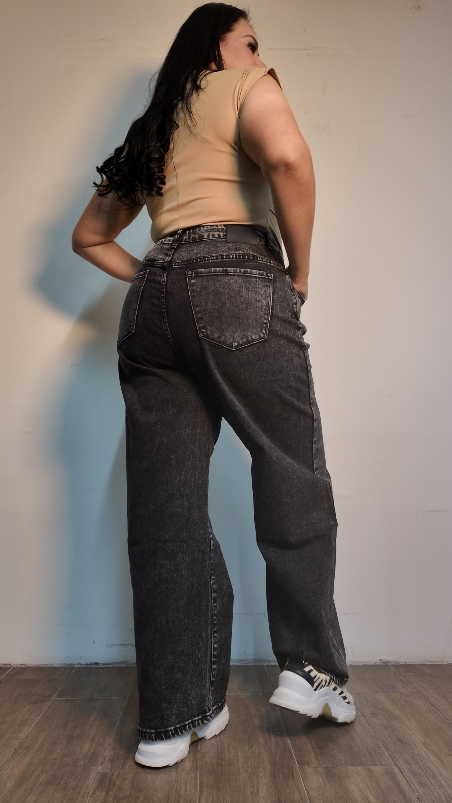 Jeans Mezclilla Wide