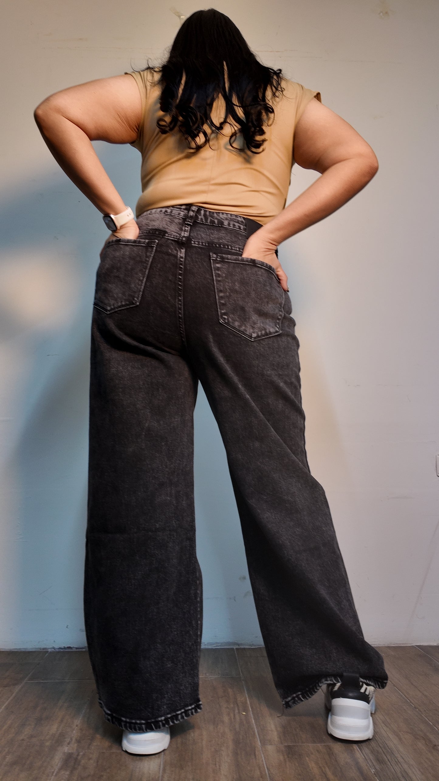 Jeans Mezclilla Wide