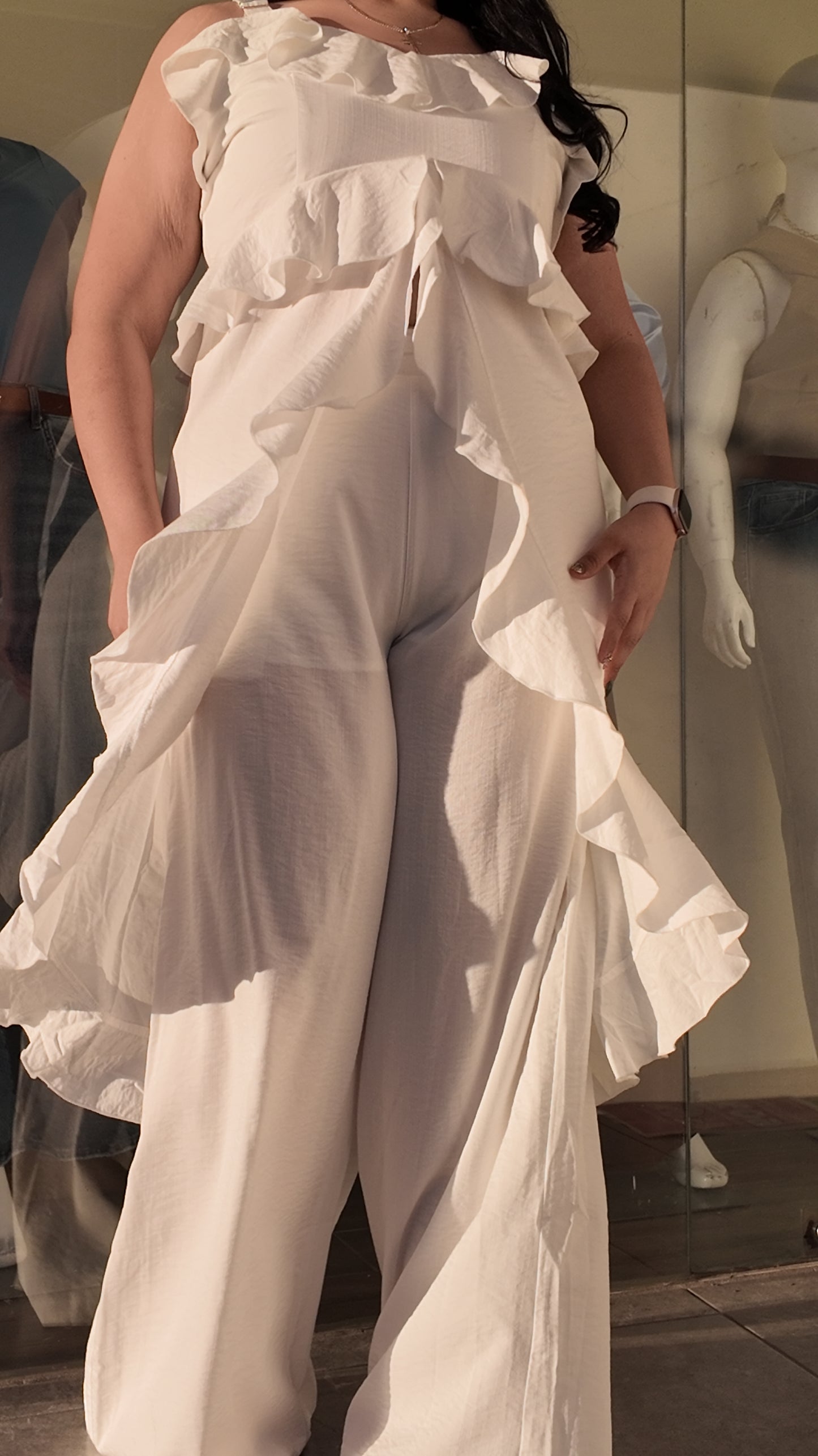 Set Blusa  y Pantalón Recto