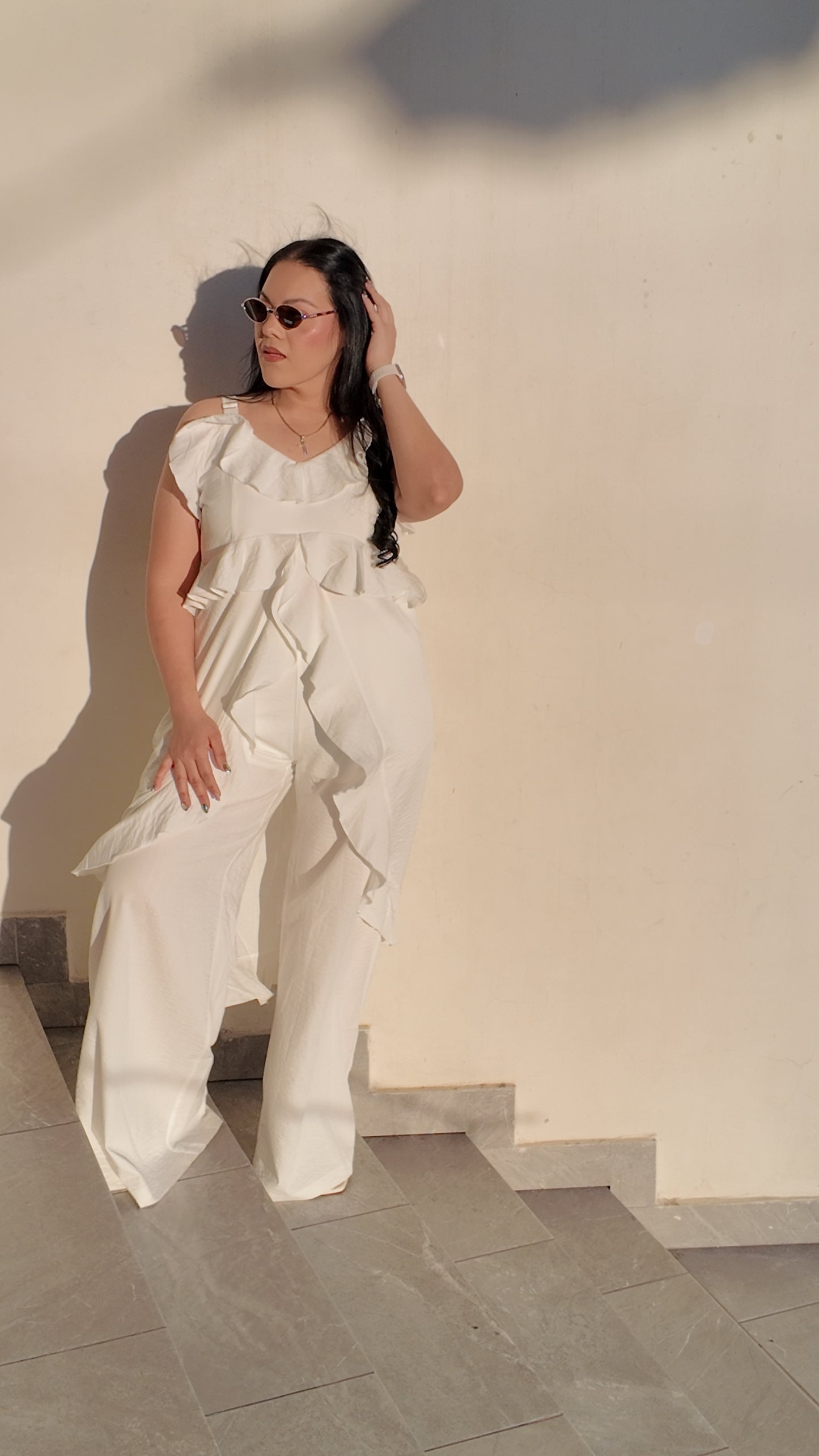 Set Blusa  y Pantalón Recto