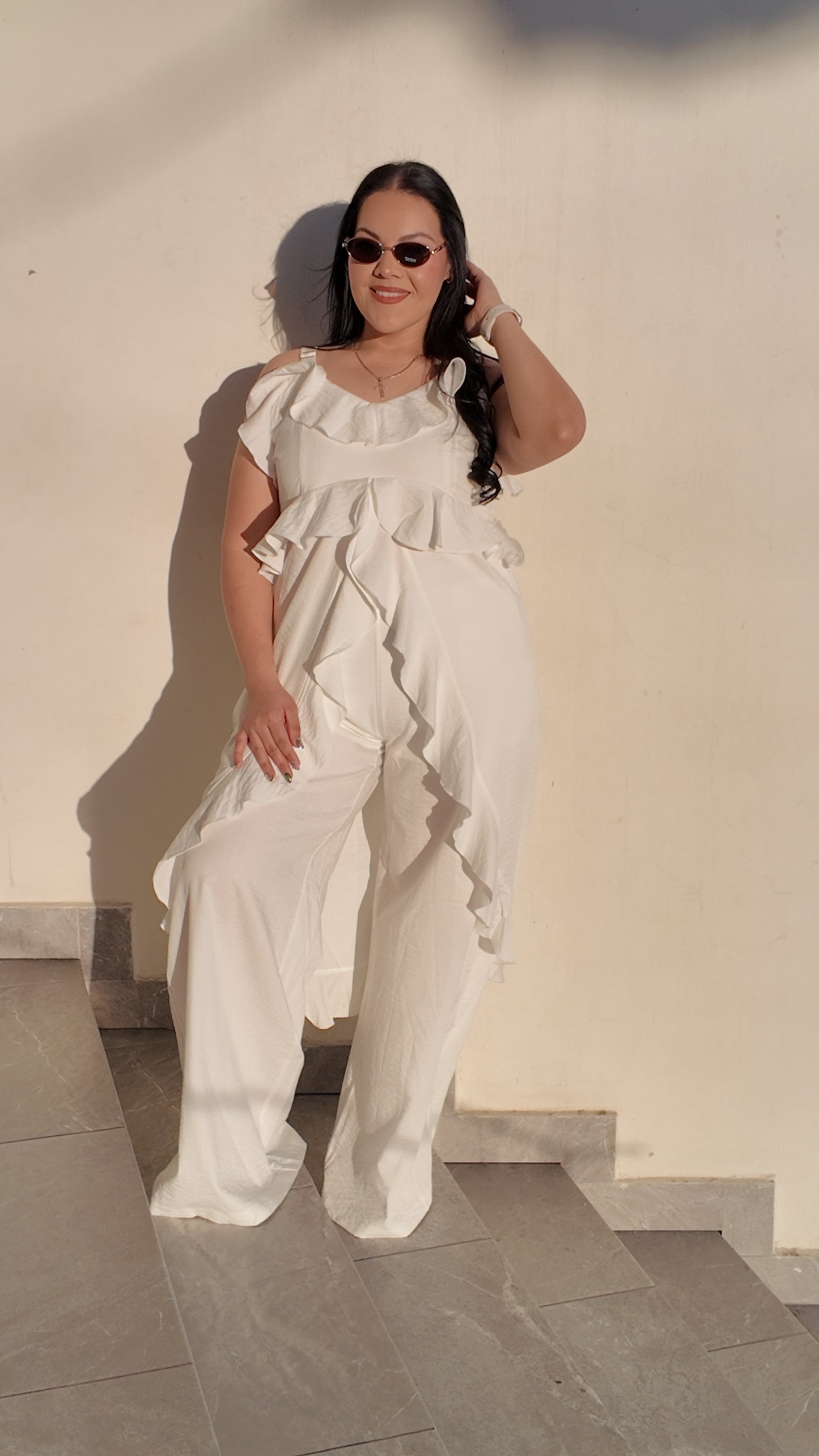 Set Blusa  y Pantalón Recto