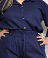 Set De Pantalón De Pierna Ancho