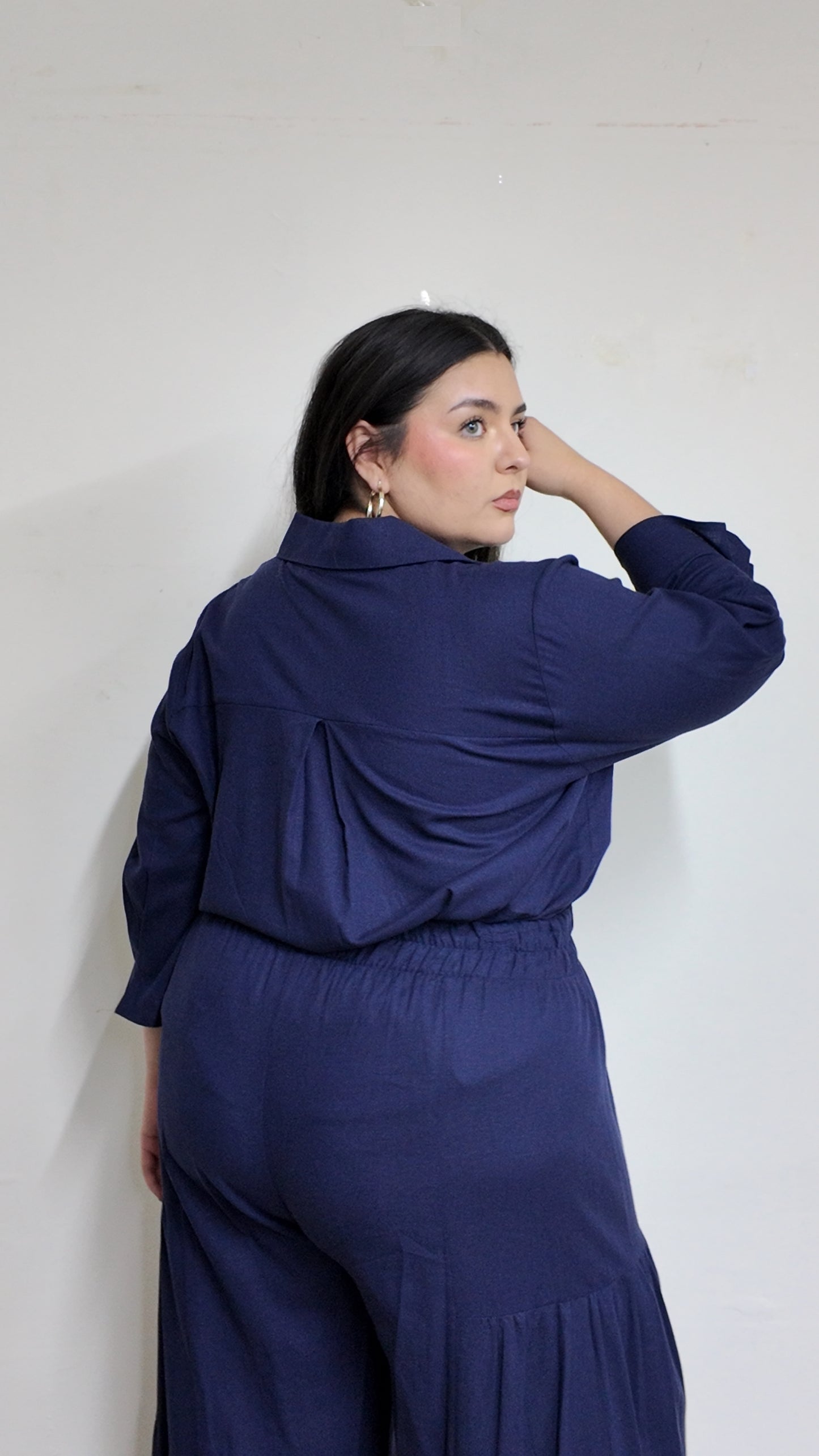 Set De Pantalón De Pierna Ancho