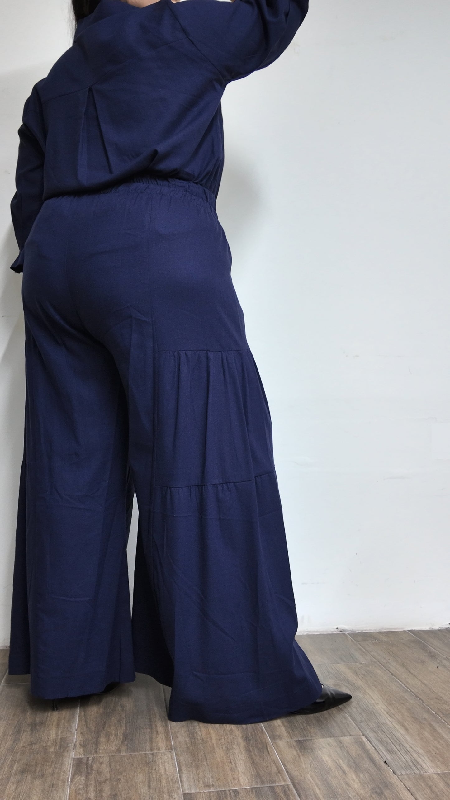 Set De Pantalón De Pierna Ancho