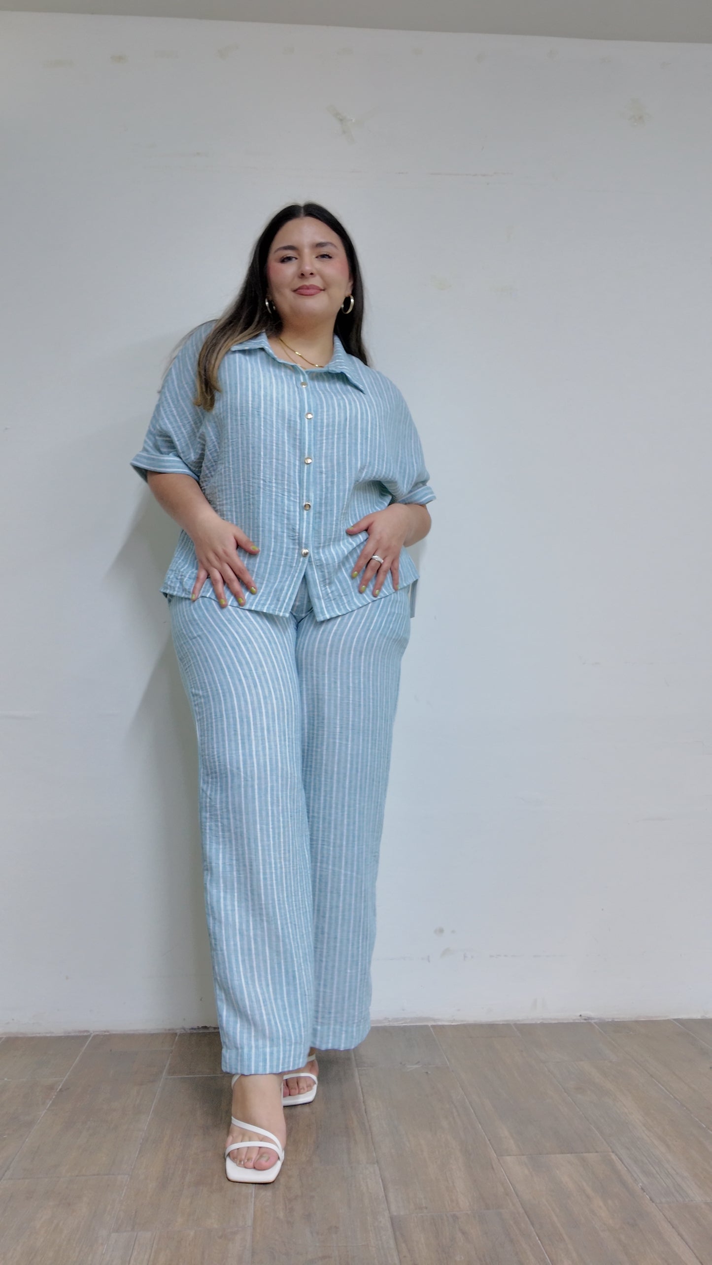 Set De Pantalon Estampado