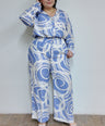 Set De Pantalon Estampado