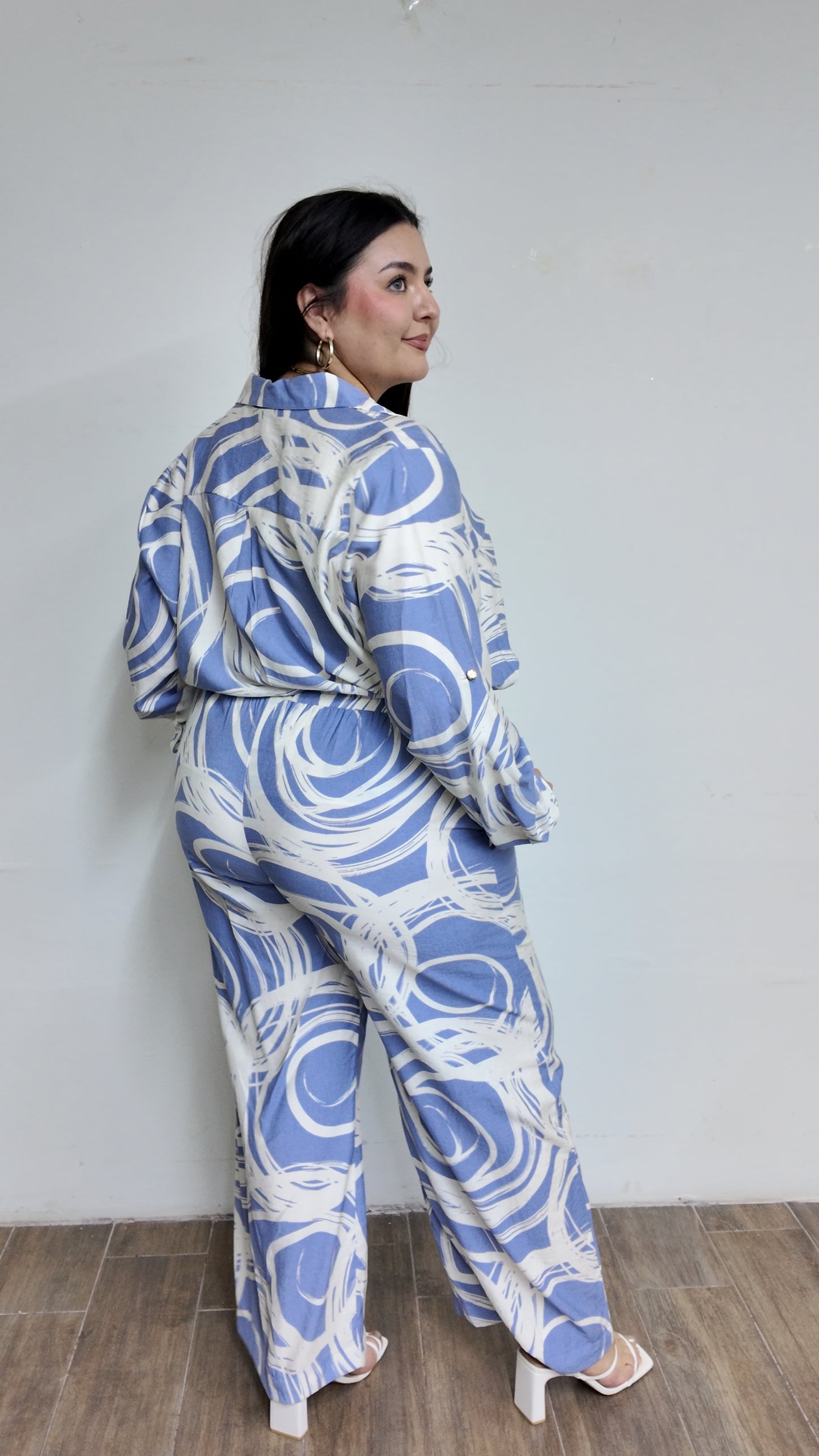 Set De Pantalon Estampado
