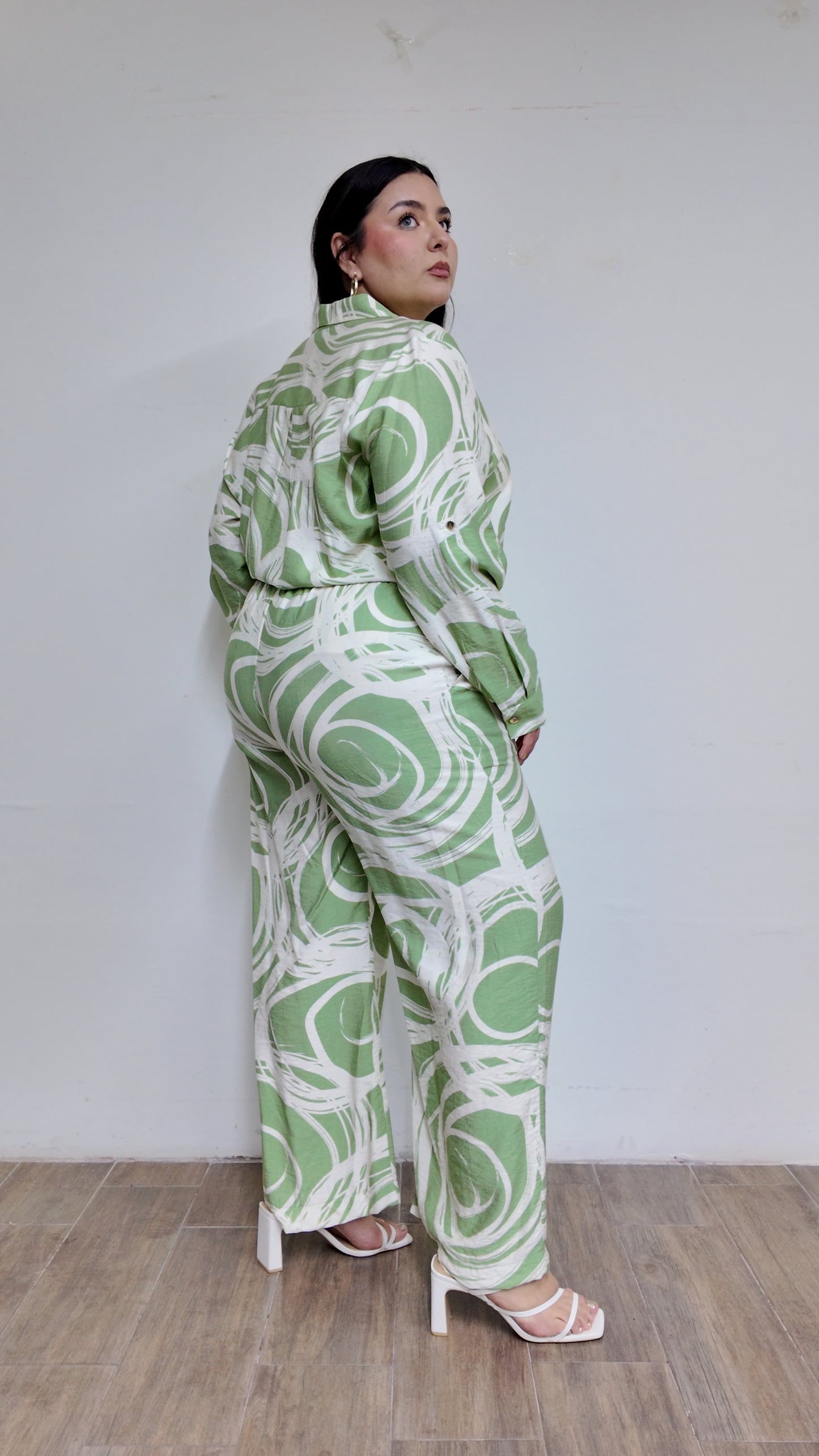Set De Pantalon Estampado