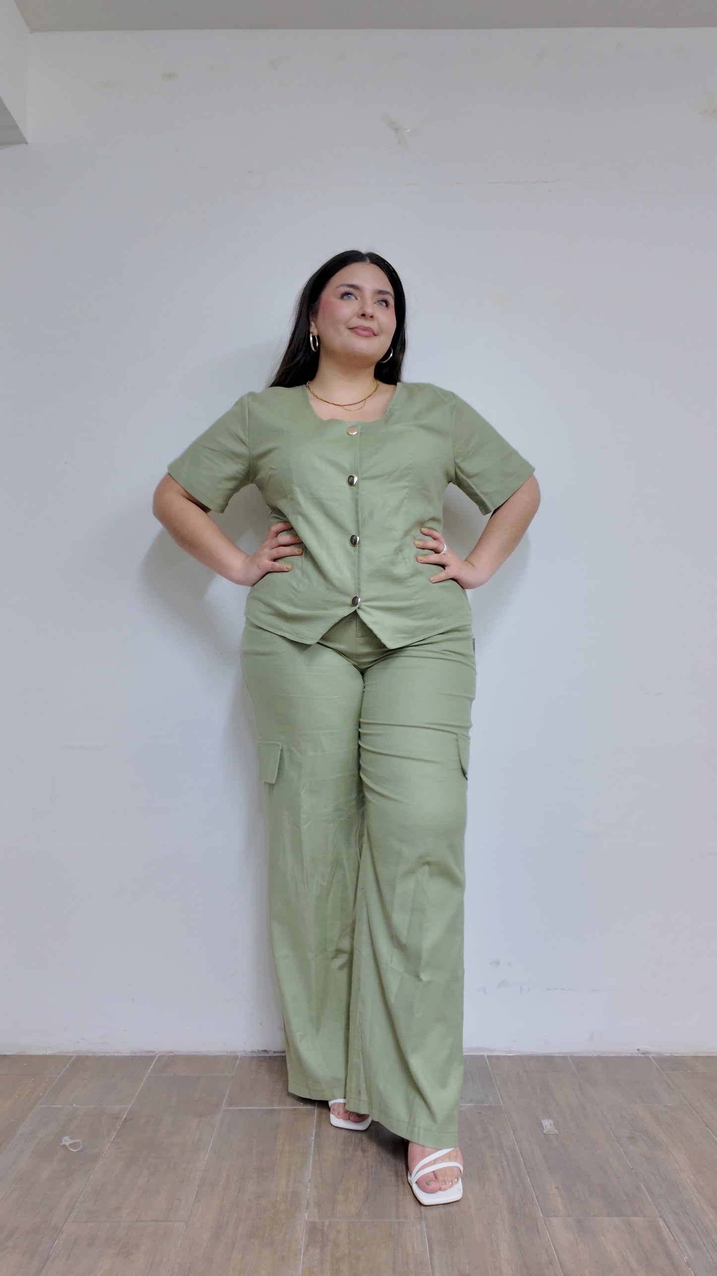Set De Pantalón Cargo