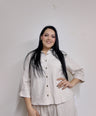Set De Pantalón De Pierna Ancho