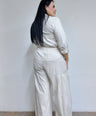 Set De Pantalón De Pierna Ancho