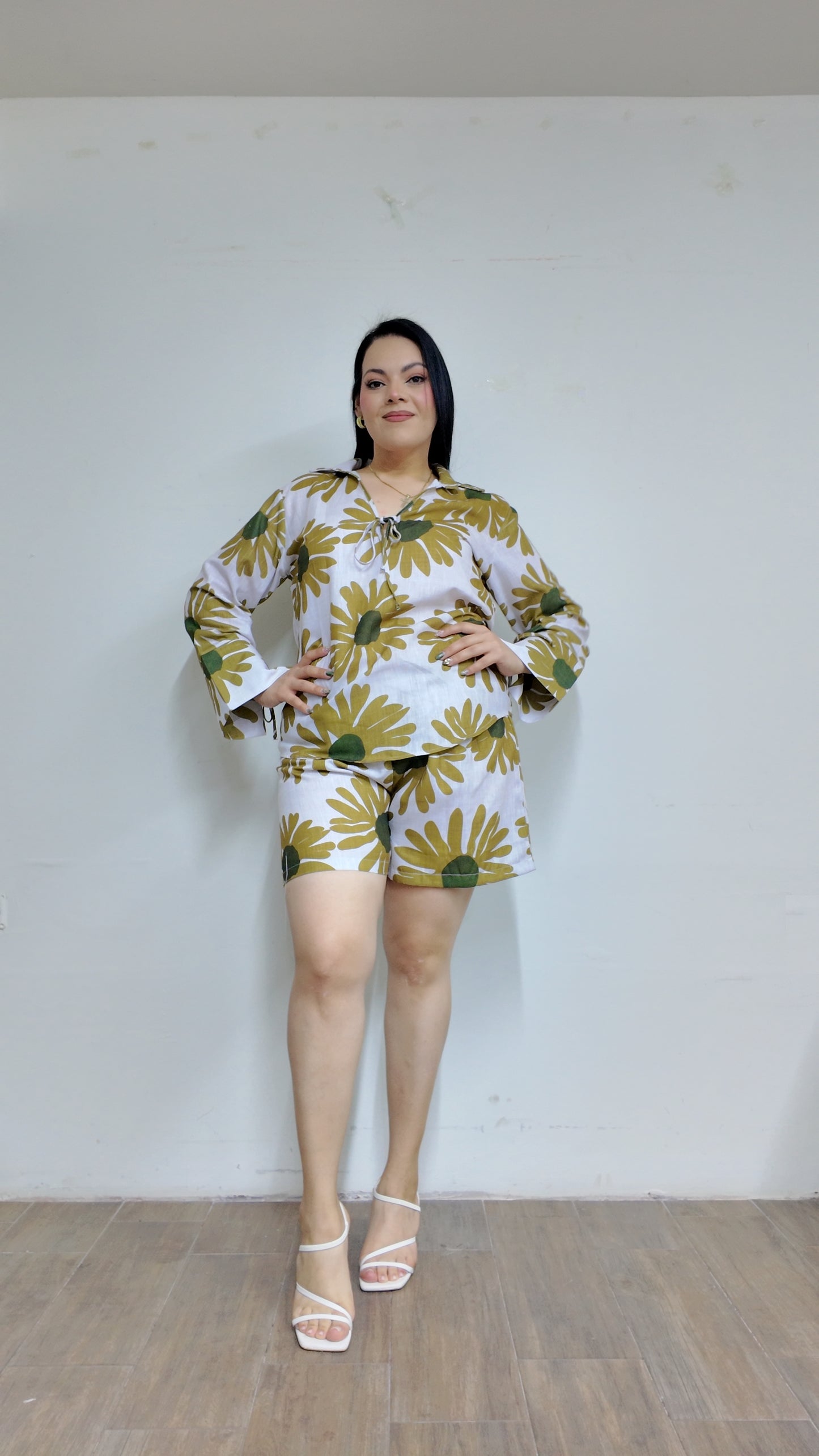 Set De Short Estampado