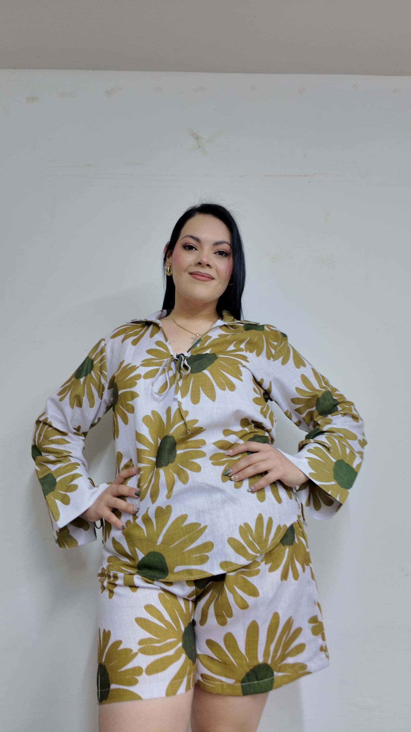 Set De Short Estampado