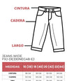 Jeans Mezclilla Wide