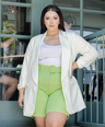 BLAZER ESTAMPADO DE RAYAS