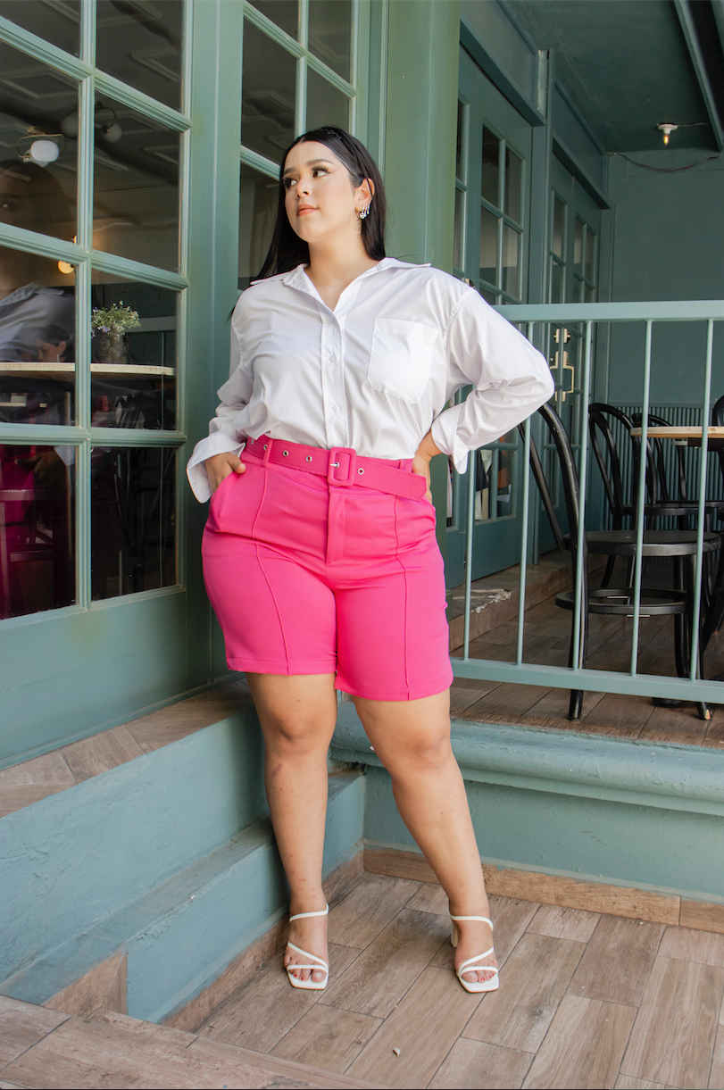 Biker short de vestir