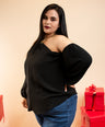 Blusa off the shoulder cadena