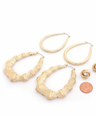 Pack de 3 aretes
