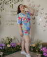 Jumper short estampado