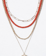 Collar layering de 4 cadenas