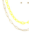Collar layering de 2 cadenas